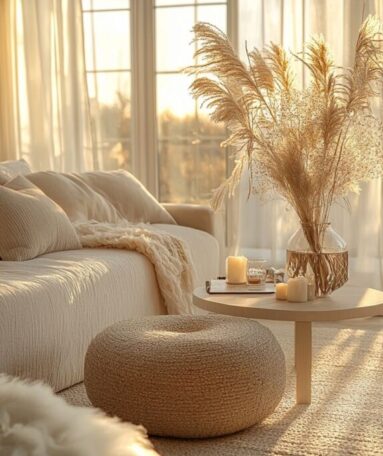 ✨ Уютный роскошный интерьер_ теплые тона и детали…